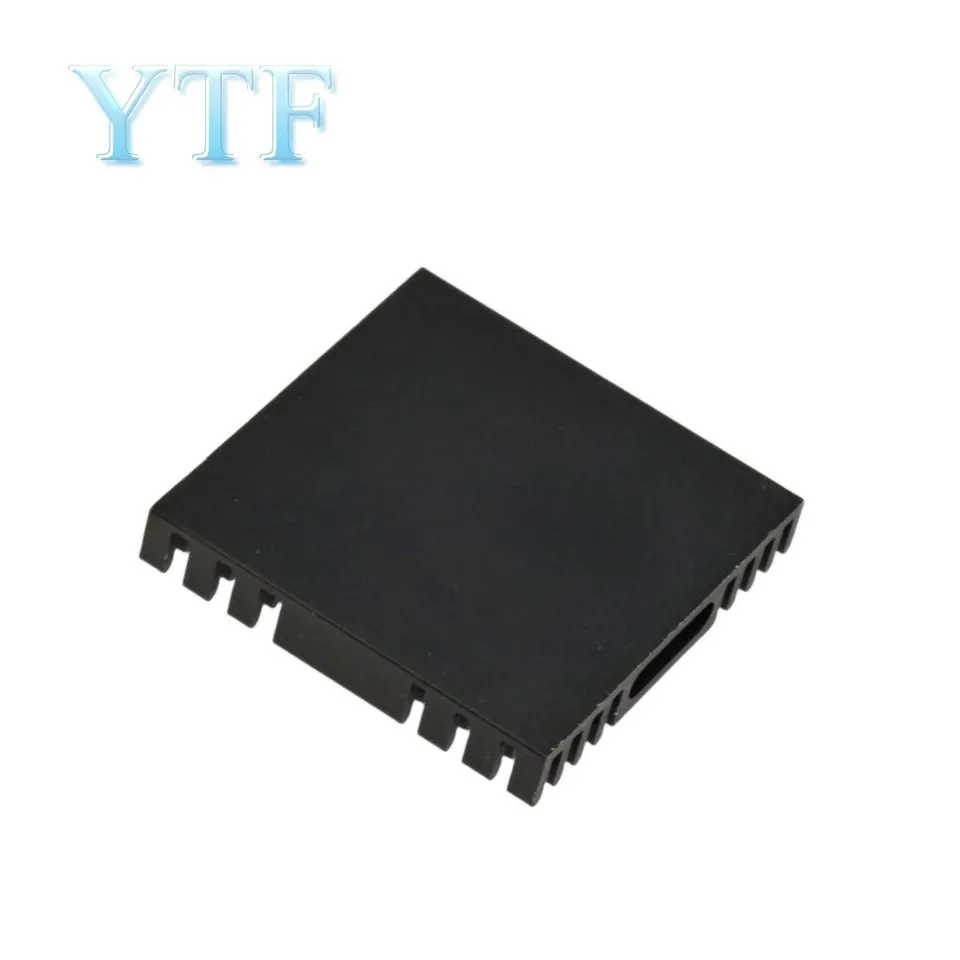 5PCS Heatsink Radiator Cooler Radiator 37x37x6MM High Quality Black Slot Heat Sink