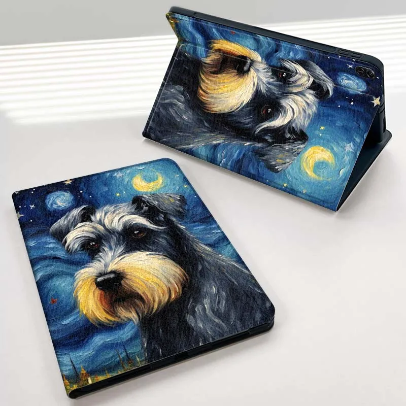 

Schnauzer Art Cute Pattern For Huawei MediaPad MatePad Air SE Pro M6 M5 M2 11.5 10.4 10.1 11 12.2 10.8 13.2 Tablet Case