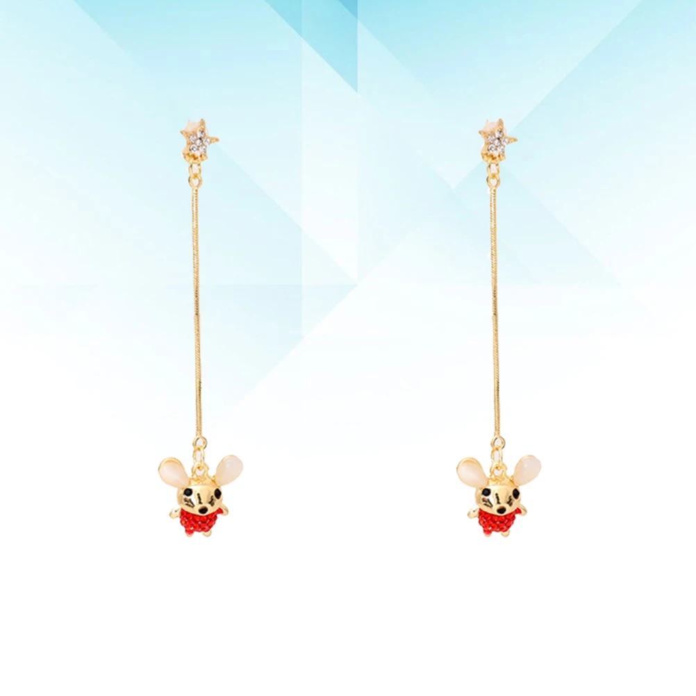 الأذن الديكور الماوس تصميم المجوهرات سنة سوار امرأة شكل نجمة المرأة القرط قلادة