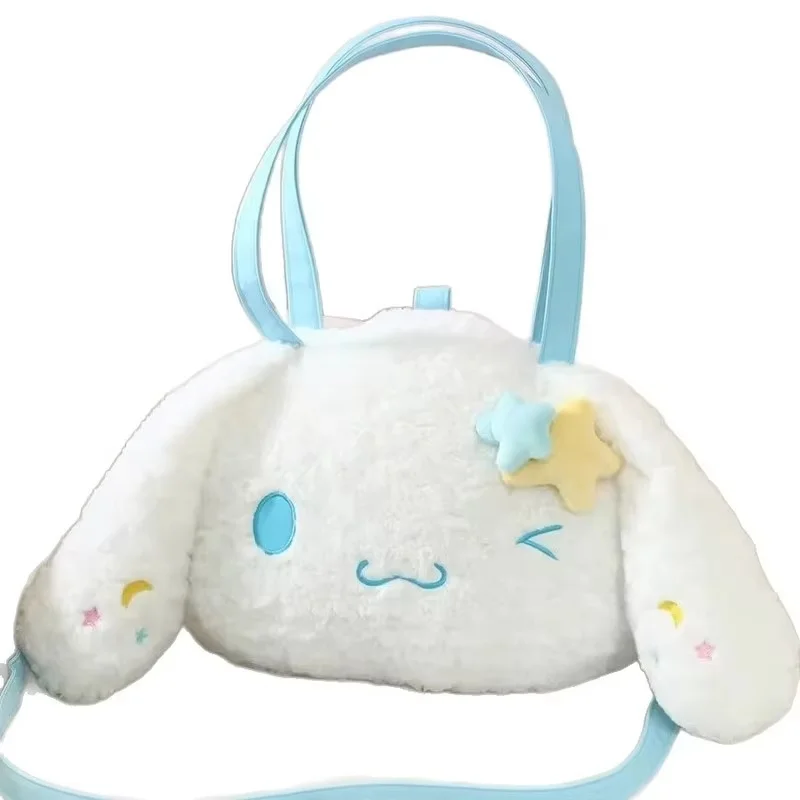 新しいかわいい漫画ぬいぐるみ大容量クロスボディバッグピンクガールハート多機能ポータブルハンドバッグバックパック