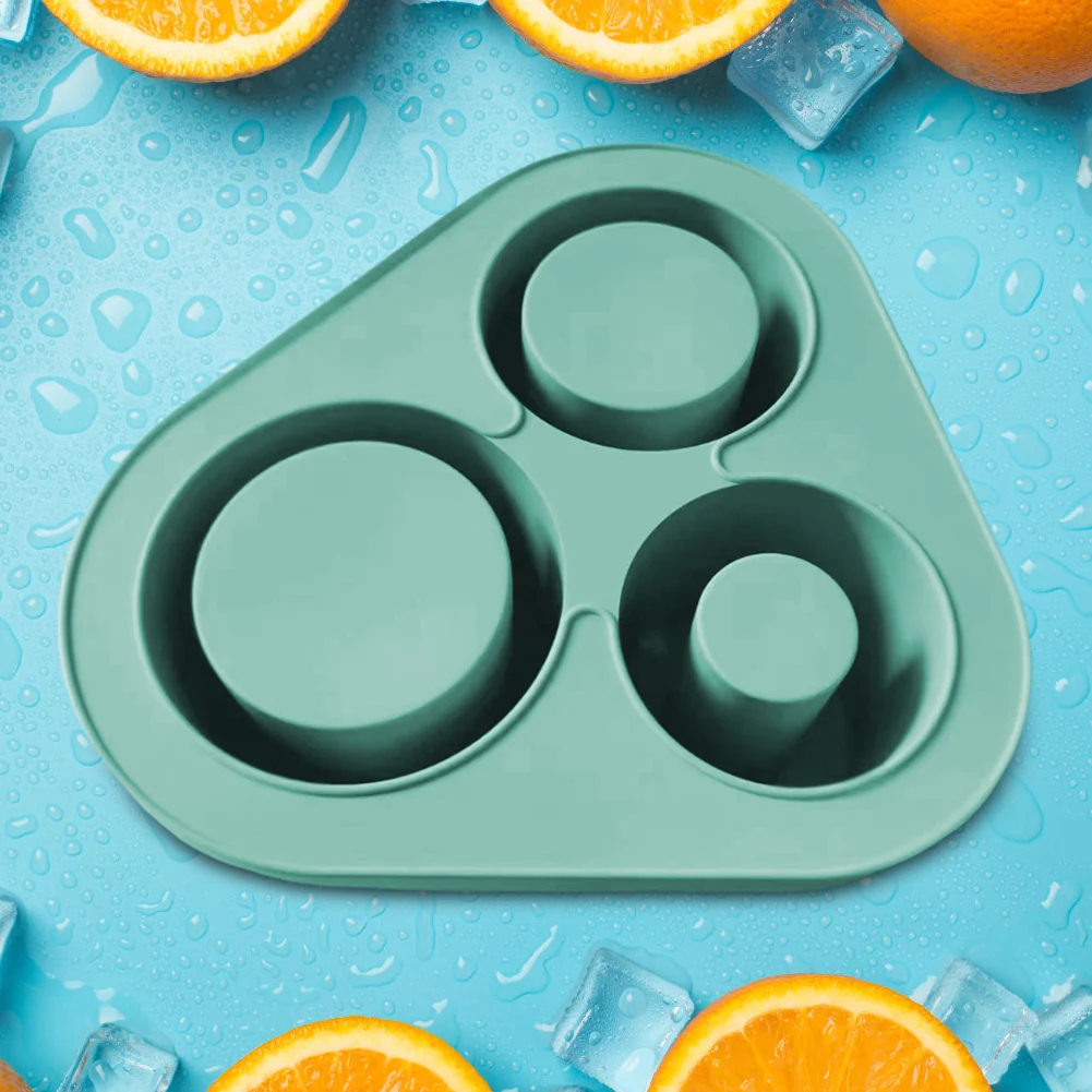 سيليكون جوفاء اسطوانة قالب الثلج آيس كيوب صانع كأس الثلج صانع صينية الثلج للفريزر آيس شرب عصير ويسكي كوكتيل