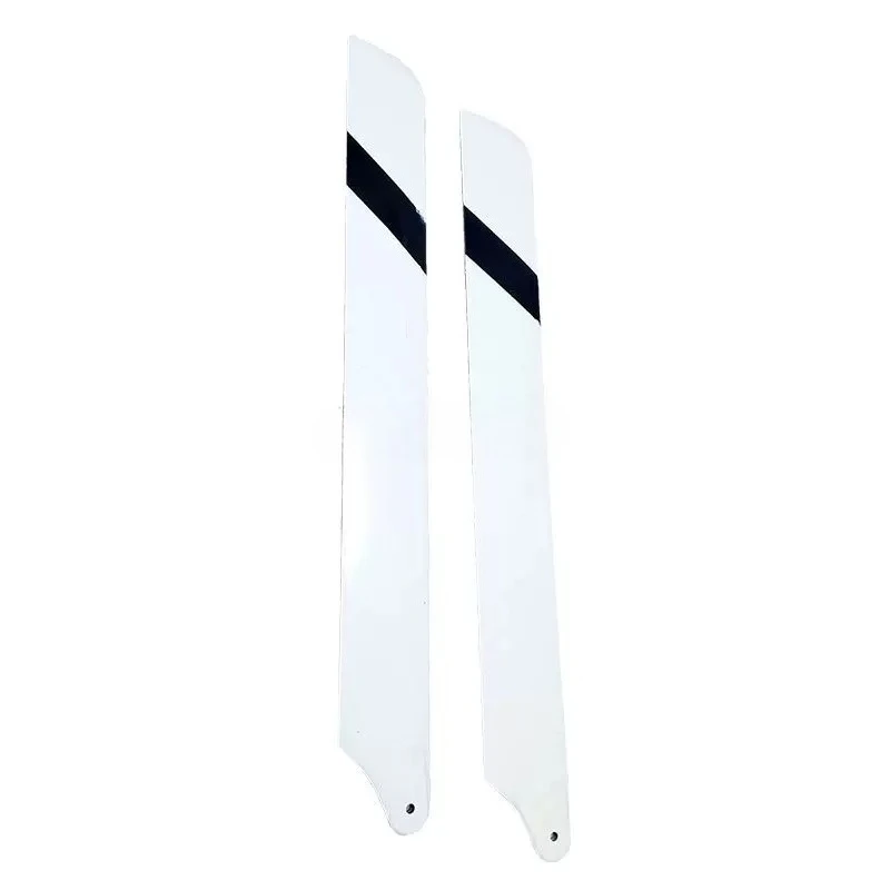1Pair Carbon Fiber Main Rotor Wing Length 205mm Propeller Aperture 2mm Paddle Replacements for T-REX Align 250 RC Helicopter