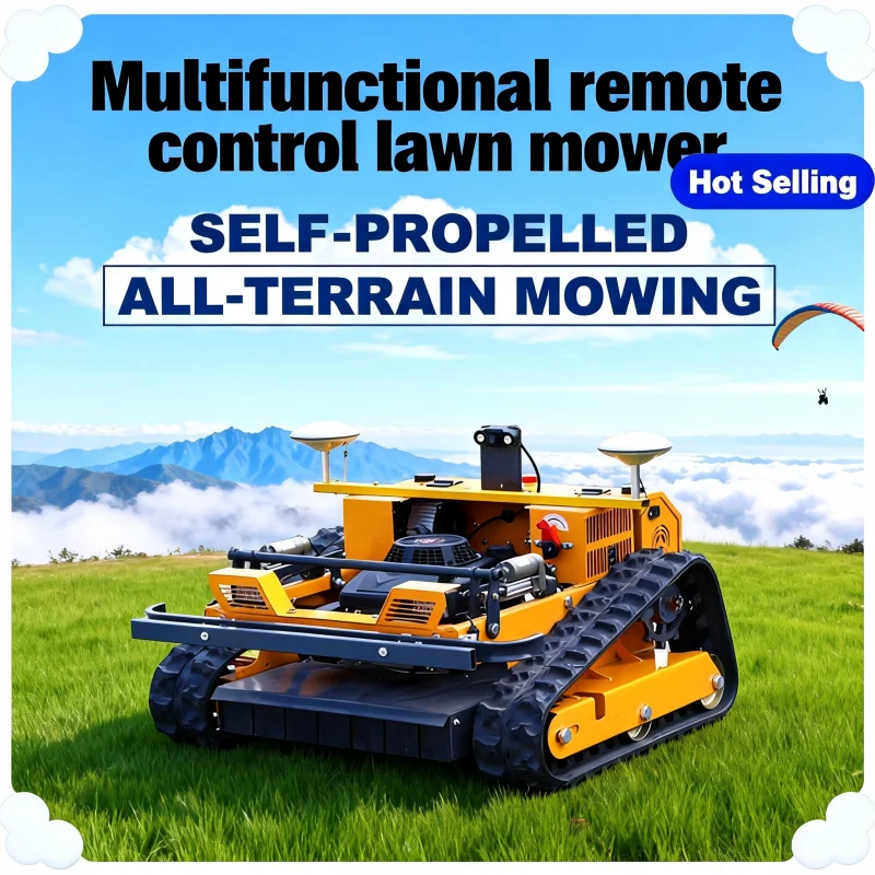 Customized Industrial Grade GPS Mowing Robot - Best Price Remote Control Lawn Mower with Wide Range of Uses