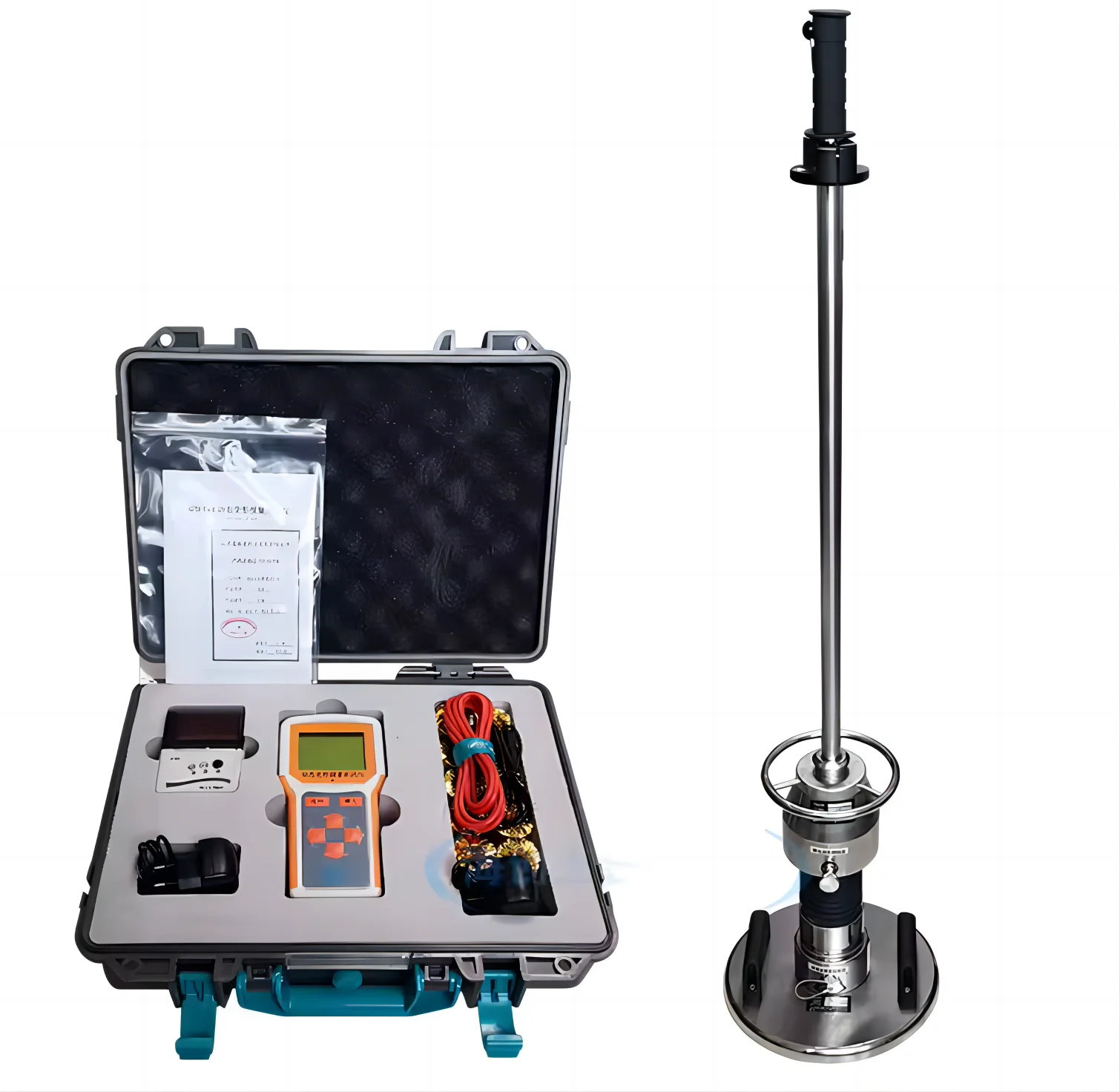 Portable EVD Dynamic Deformation Modulus Tester for On-Site Soil Stiffness Measurement