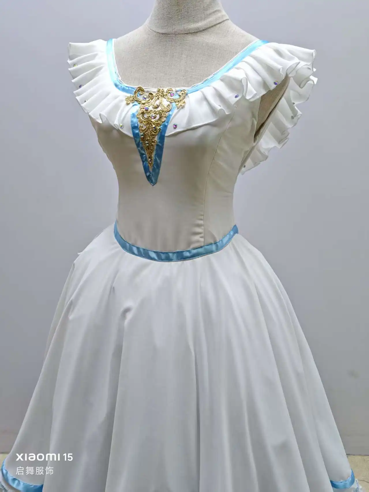 2025New White girl graduation ball Clara ballet dress private custom GDC competition dress gauze dress