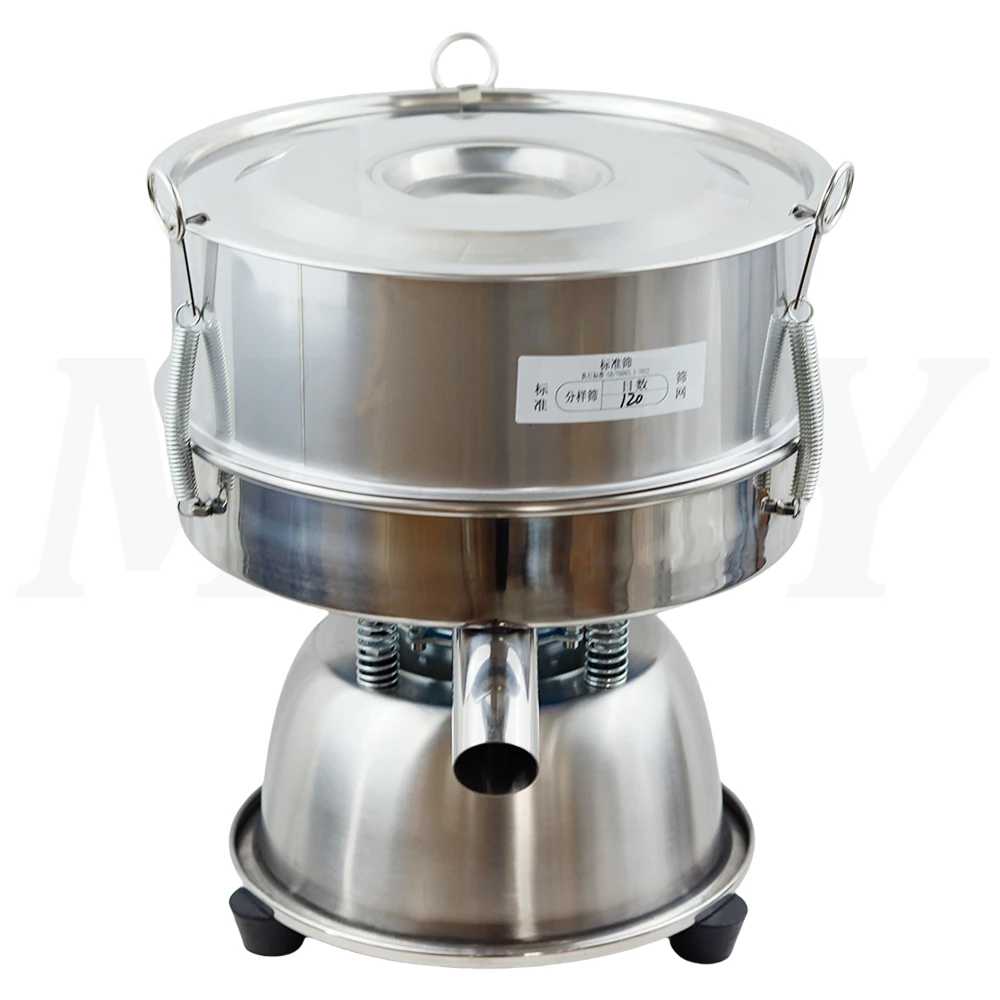 110/220V Vibrating Electrical Machine Sieve Powder Particle Sieve YCHH0301 Stainless Steel Chinese Medicine Sieve Machine 1PC