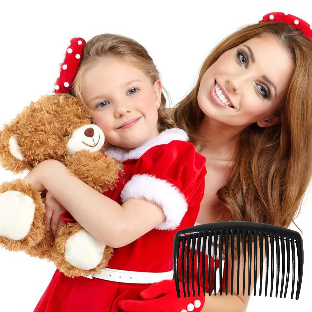 10Pcs Plastic Hair Comb Set Wide Tooth Detangler for Curly Wavy Thick Hair Reduce Breakage Smooth Scalp Friendly