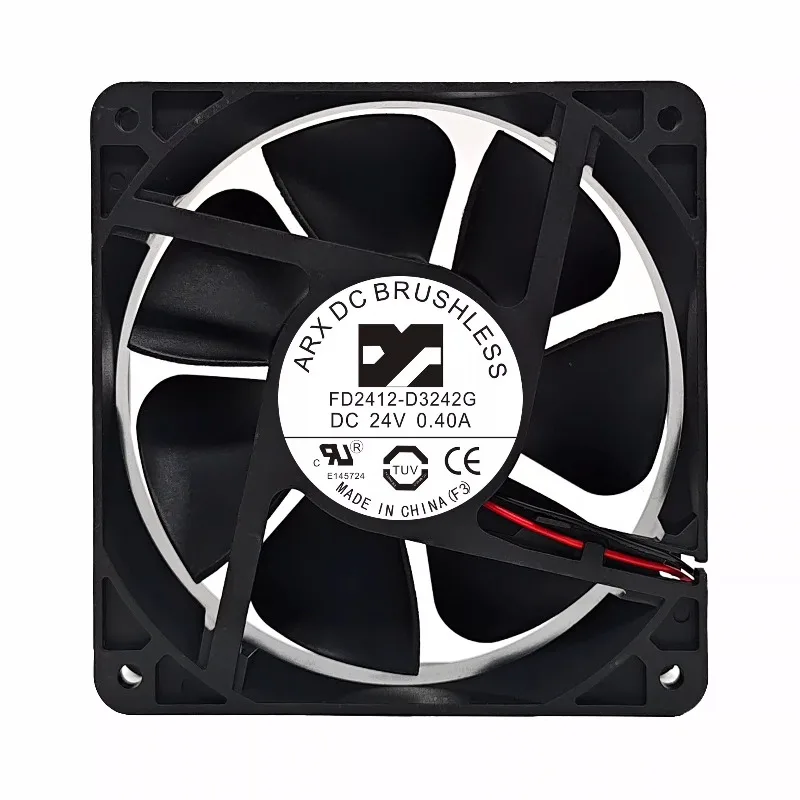 New Cooler Fan for FD2412-D3242G 24V 0.4A 12CM Inverter Cooling Fan 120 * 120 * 38MM