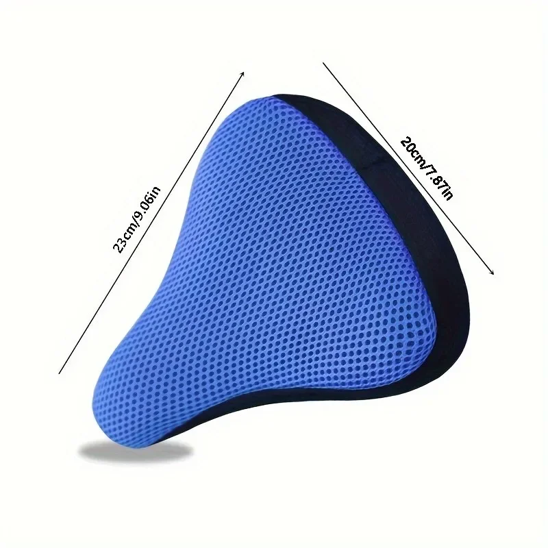Bicycle Mesh Seat Cover Mountain Bike Cotton Car Seat Cushion Cover Bicycle Saddle Insulation Breathable Cycling Accessories image 2