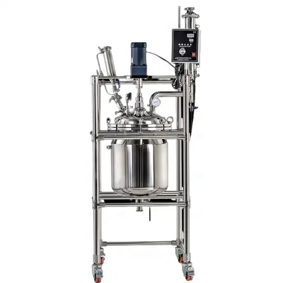 Stainless Steel Chemical Reactor/Processing Tank, Jacketed/Half-Pipe/Coil Design, SUS304/SUS316L, Customizable