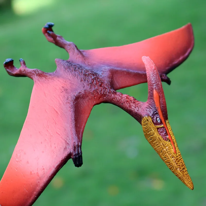 Oenux Classic Jurassic Dinosaur Brinquedo Quetzalcoatlus Ljahjas Pterodactyl Action Figures AnimalS Model PVC Collection Kid Toy