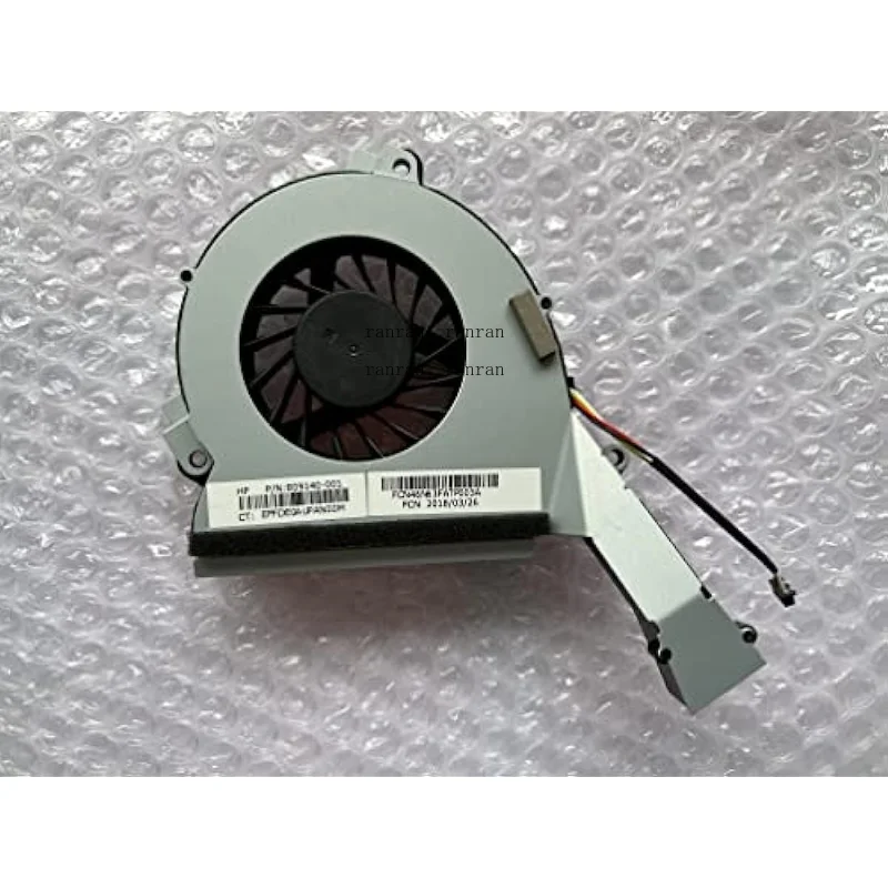 مروحة لـ HP Pavilion 22-A 23-Q 27-N 22-A113W 23-Q214 23-Q105NA مروحة تبريد وحدة المعالجة المركزية الكل في واحد 809140-001