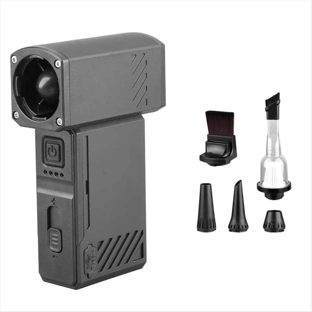 AA05 130000RPM Hight Power Outdoor Handheld Fan Camping Violent Fan Motor Turbofan Portable Vacuum Cleaner and Dust Blower A