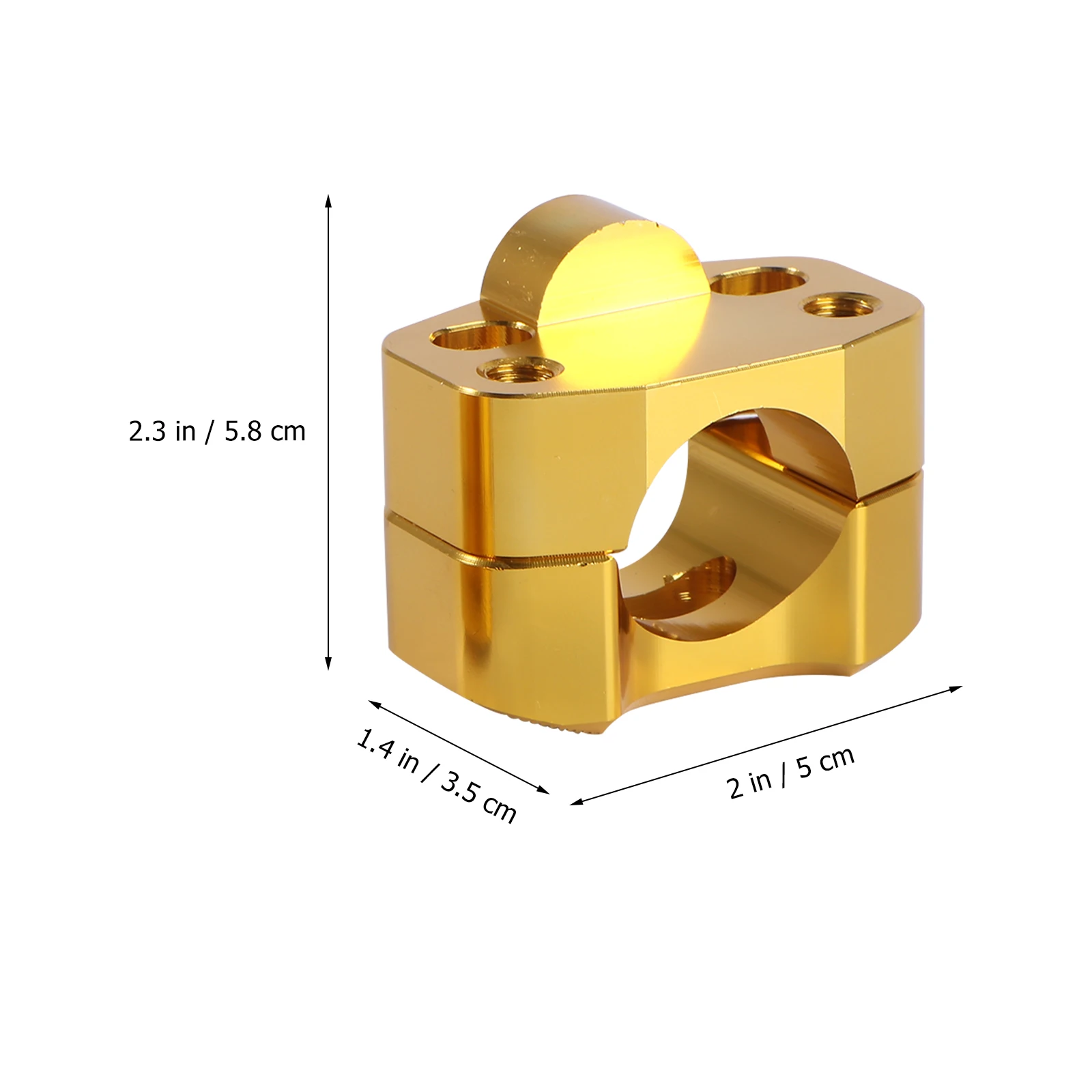 

28Mm Clamp Handlebar Fat Bar Adapter Clamp For Dirt Bike Atv Universal Pit Bike Fat Bar Conversion Riser