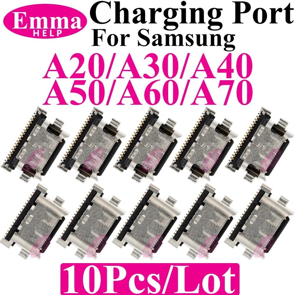 10Pcs USB Ladegerät Lade-Port Dock Connector Origianl Für Samsung A52 A72 A53 A35 A55 A33 A32 A23 A13 a34 A25 A52s A04 A05 A15 – Detail 3