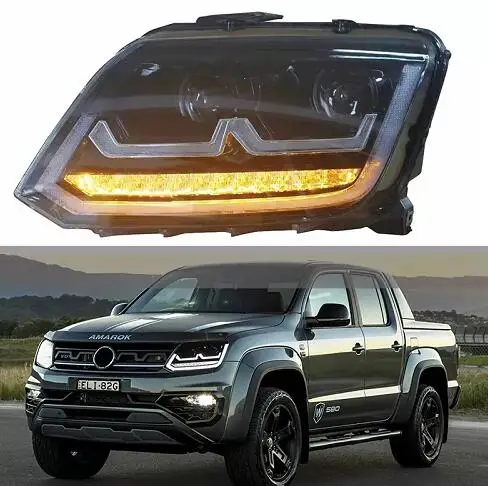 

Полностью светодиодные фары нового дизайна для светодиодных фар VW Amarok
