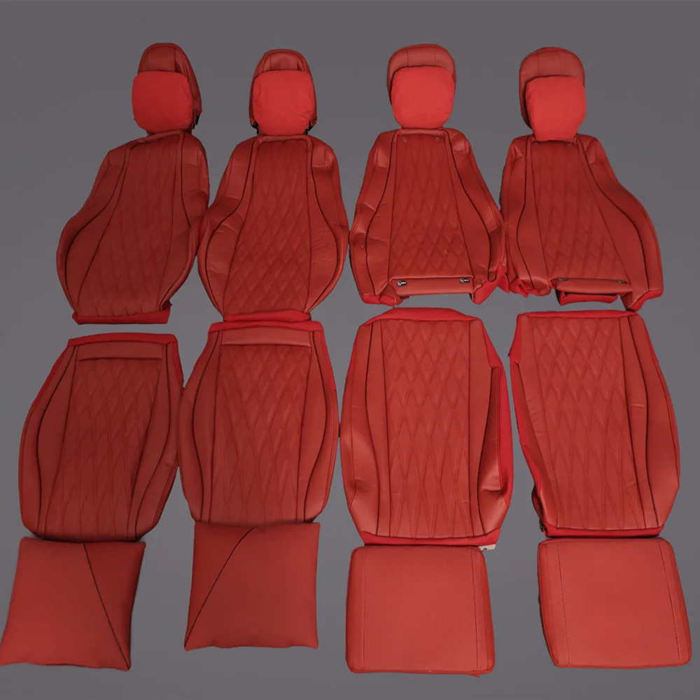 Brand New GL GLS Full Set Leather Seat Cover  Customized Colors and Patterns for GLS GL X164 X166 X167