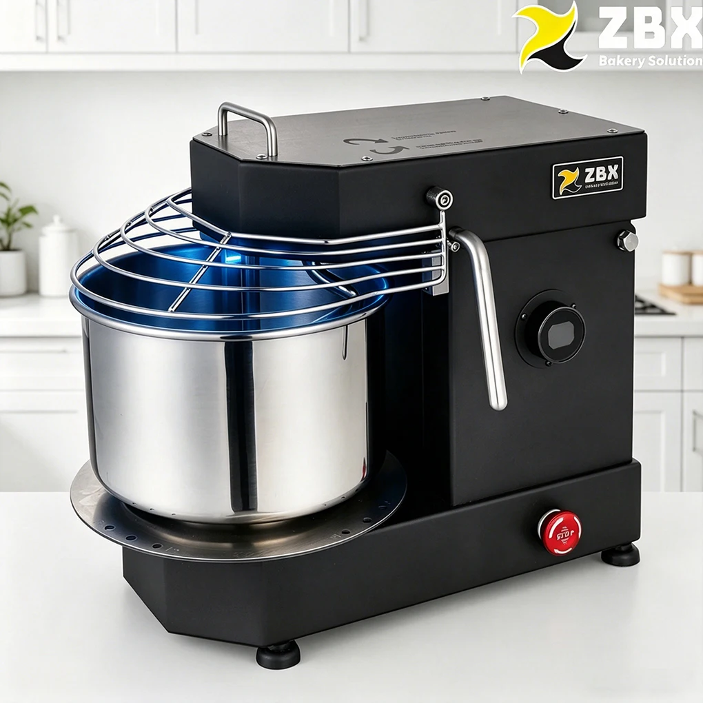ZBX HM-5TD 750W Factory Price - огляд і ціна Dough Mixer Machine