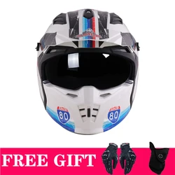High Quality Combined Helmet Profession Off Road Full Face Helmet AM DH Downhill Racing Casque Ece Approved Motocross Casco Moto