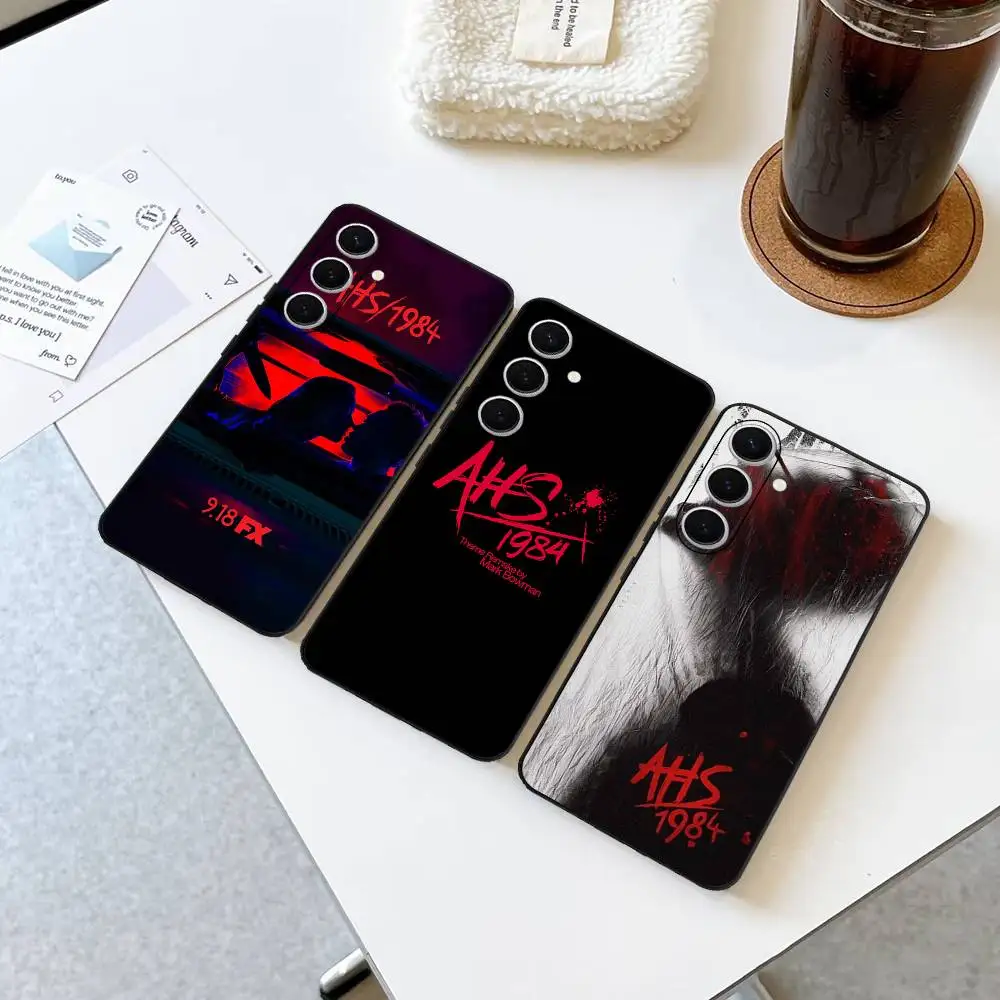 American Horror Story AHS 1984 Phone Case For Samsung S 24 Fe 25 Ultra Plus 20 Lite 21 30 22 23 24 22 Ultra 5G Fundas