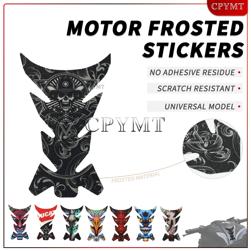 

Motorcycle Cover Decal Decoration Oil Gas Tank Protector tank pad Tank pad Stickers for Universal fit For Kawasaki Yamaha Honda