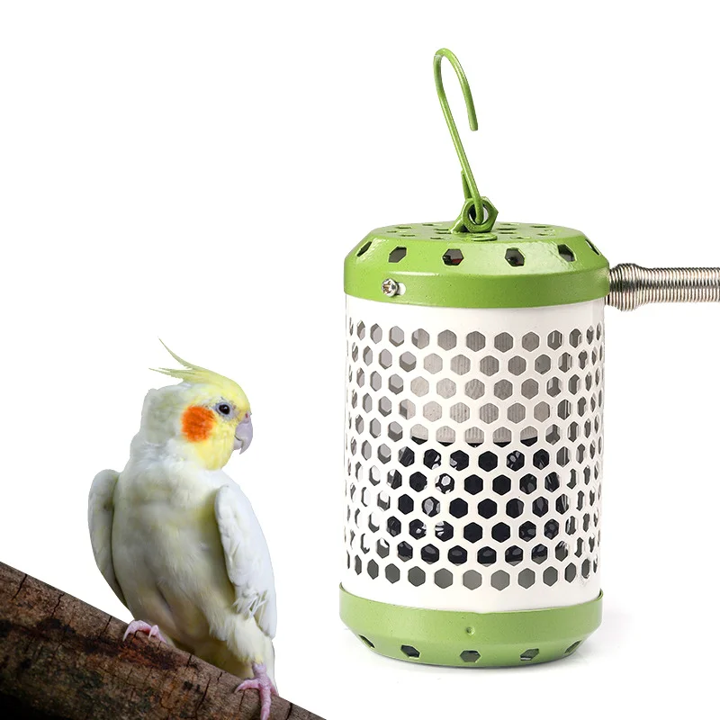 

Pet Warming Lamp Parrot Heating Lamp Anti-bite Anti-scalding Reptile Warm Lights Accessories For Reptile Box Bird Supplies