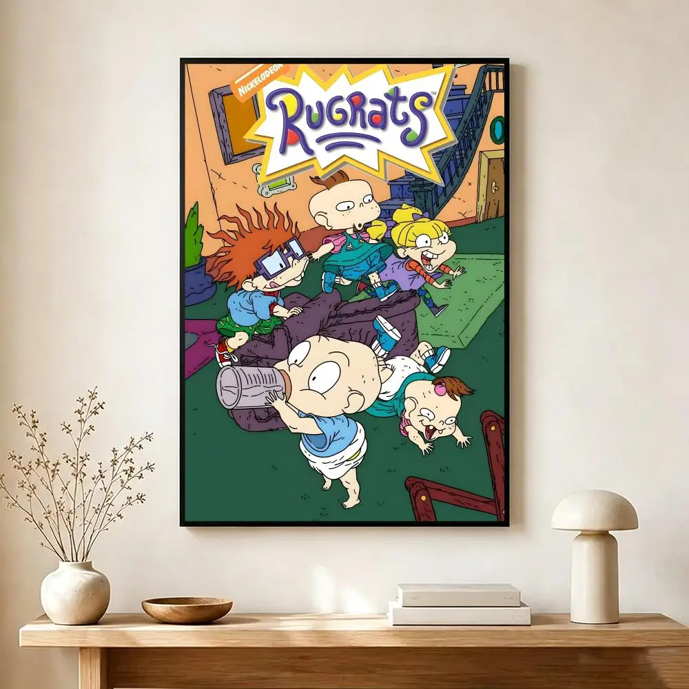 classic cartoon R-Rugrats Poster Modern Home Decoration Interior Design & Contemporary Wall Art Collection