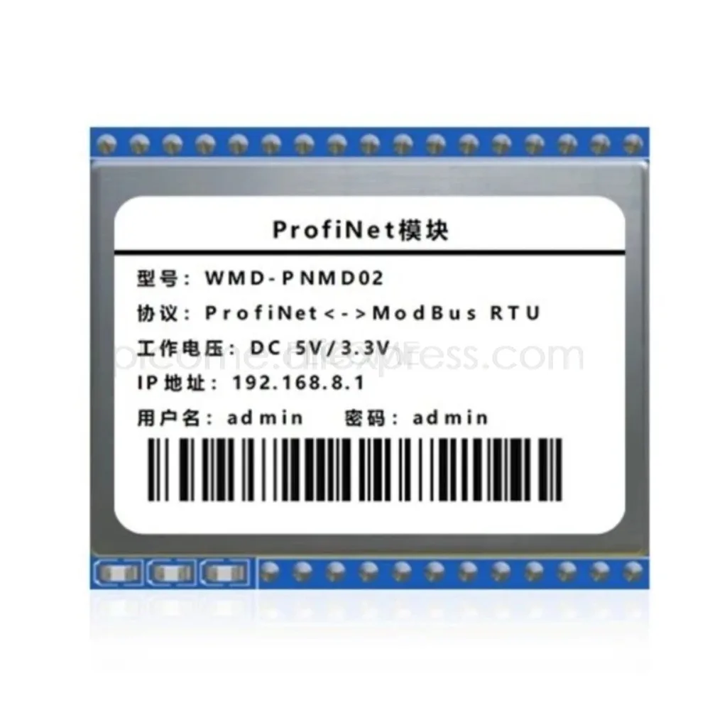Profinet to  Modbus RTU or TCP Module Protocol Converter PN Board Audo GSD