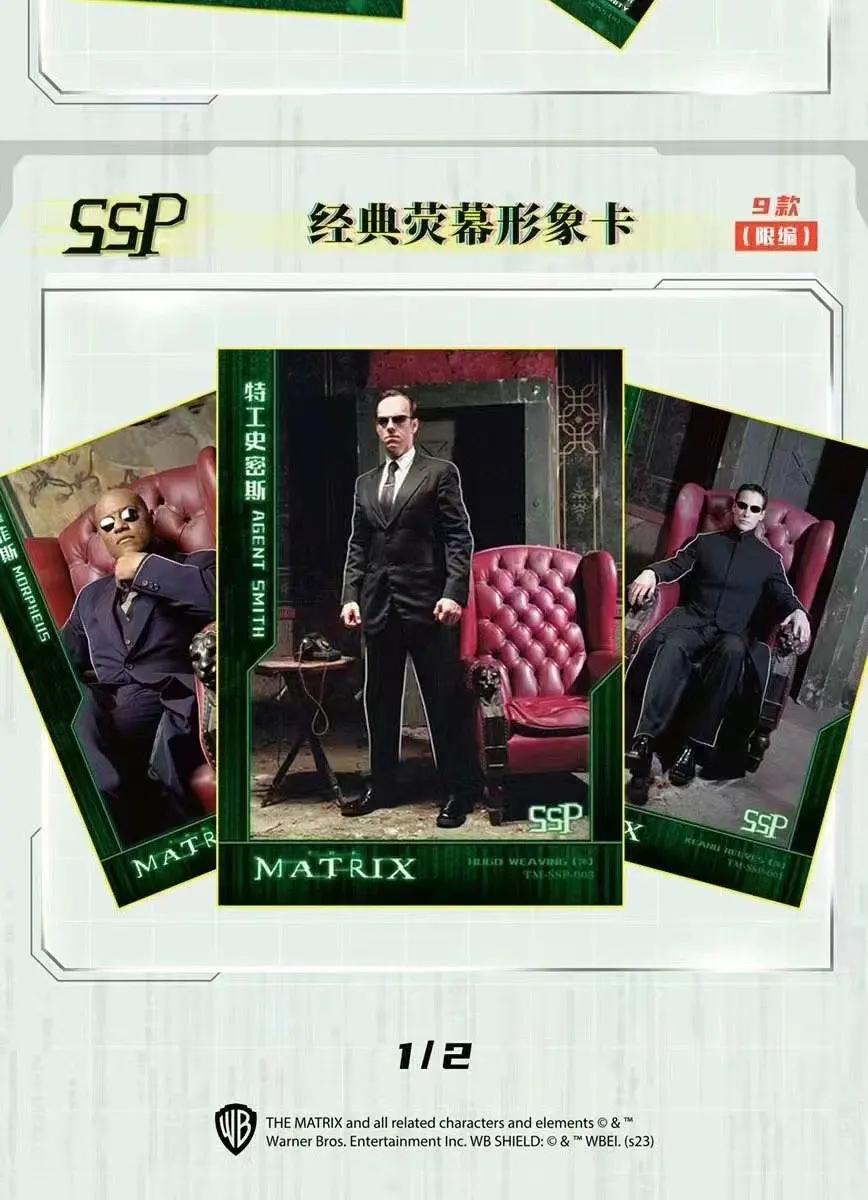 Wholesale Matrix The First Peripheral Collection Cards Pack Movie Character Rare TCG Game Playing Card Children Birthday Gift