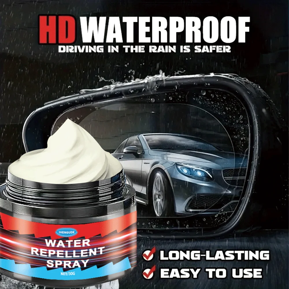 Car glass hydrophobic coating application steps