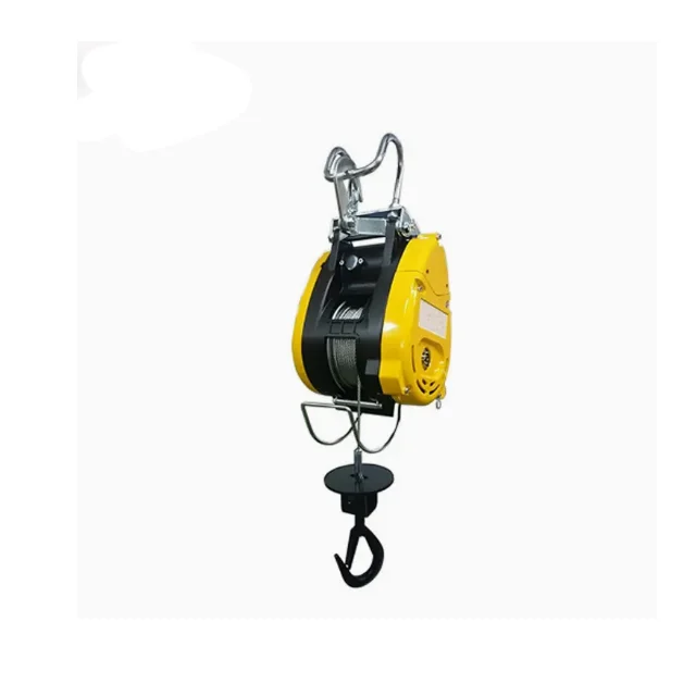 Portable 220V 500 Kg Electric Hoist Mall Household Micro Hanging Crane