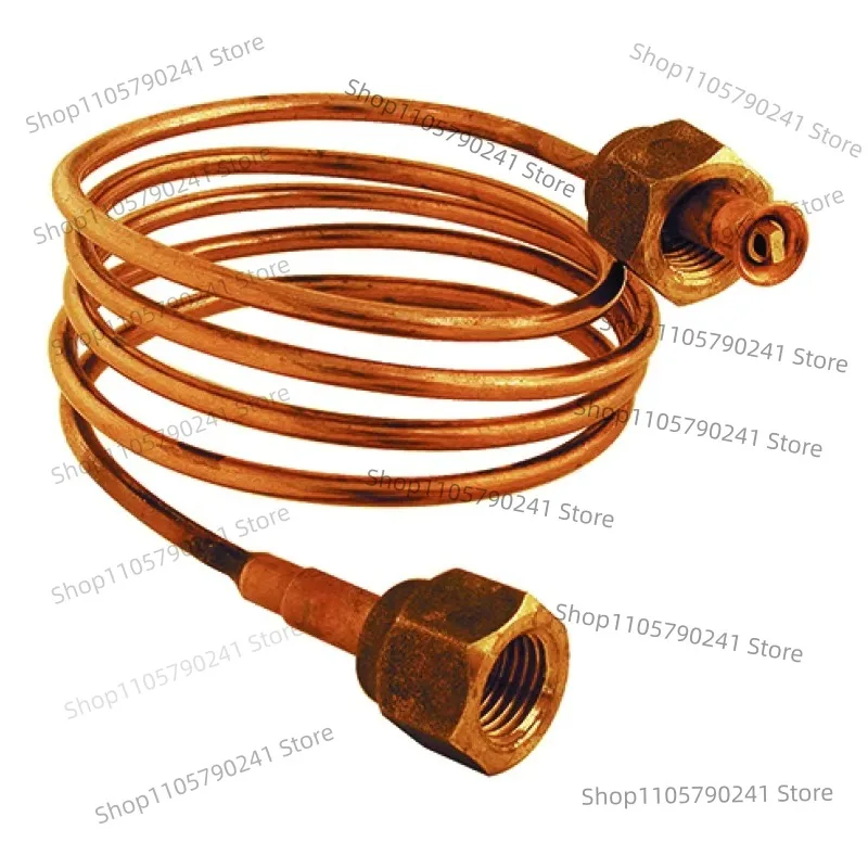 Capillary Tubes with 1/4' Flare Nuts & Depressor Is Used to Connect Pressure Controls & Gauge, Sensors or TXV in HVAC/R Quickly