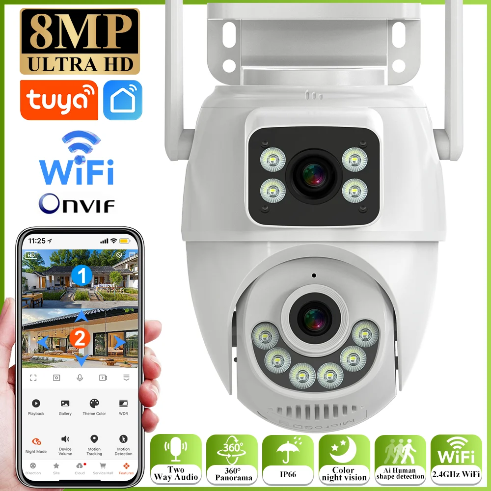 Tuya Hd 8MP Wifi Ip… - image