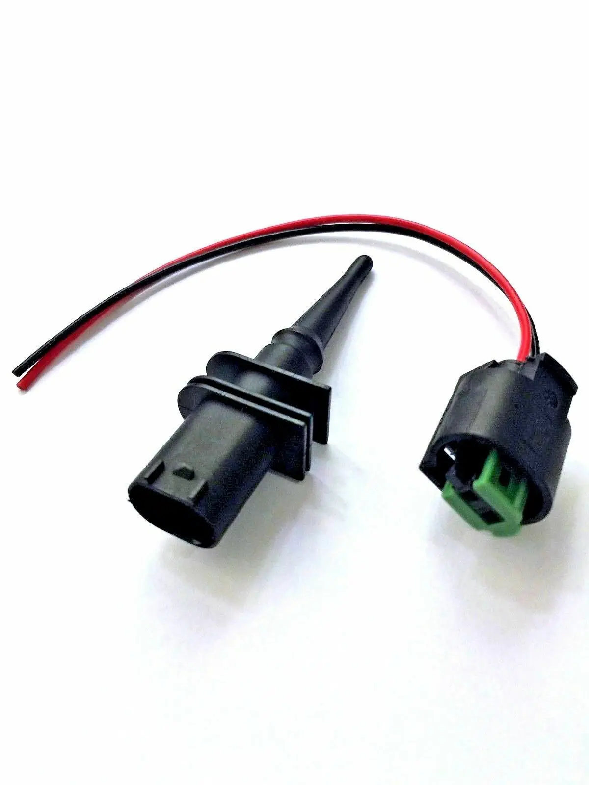 The External Temperature Sensor + 2-Core Wiring Harness Connector Is Suitable For BMW MINI 65816905133.