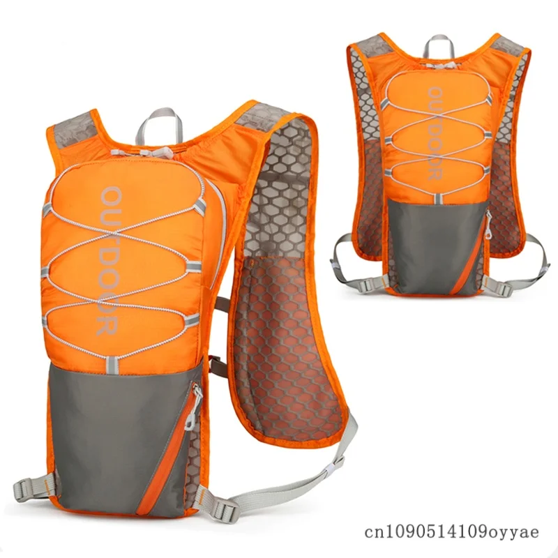 

Outdoor Running Hydration Vest Backpack Nylon Sports Backpack Lightweight Bicycle Water Backpack Backpack For Trails Hiking