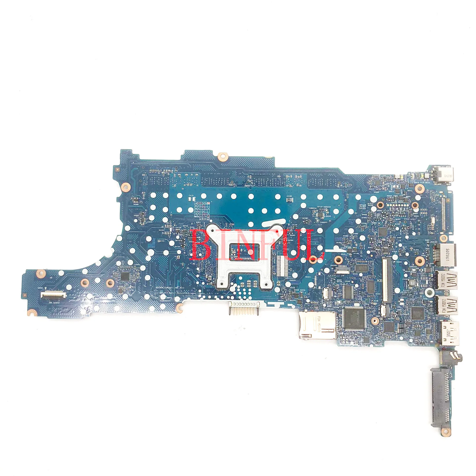 802531-501 802531-601 802531-001 For HP 840 G1 850 G1 Laptop Motherboard 6050A2560201-MB-A03 With SR1EF I5-4210U CPU 100% Tested