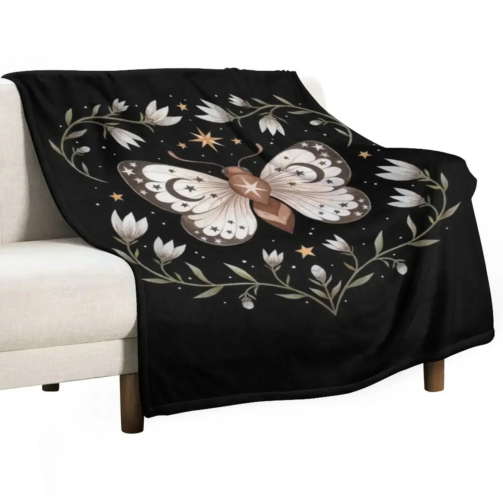 

Magical wings Throw Blanket manga Plaid Luxury St Retros Blankets