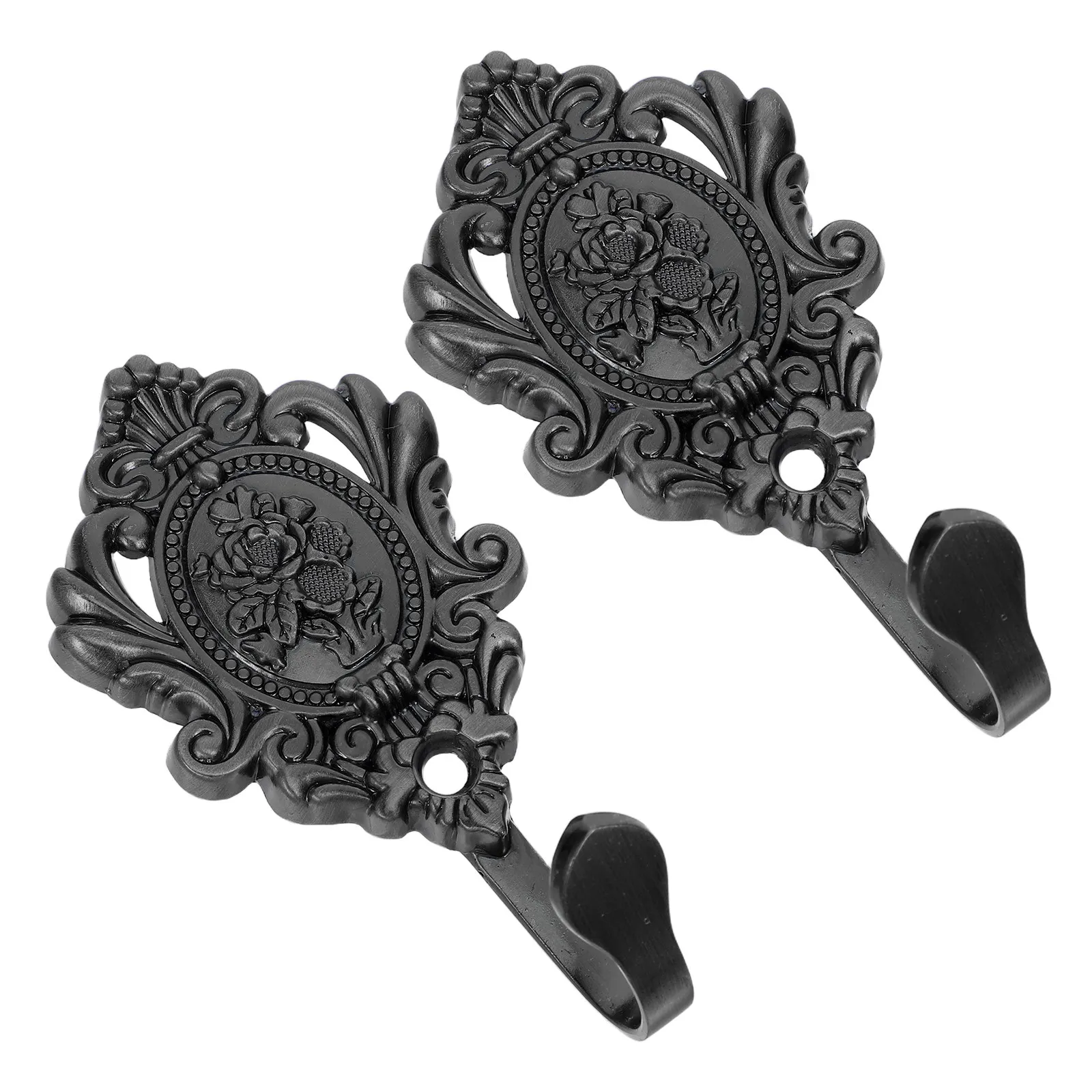 Curtain Hooks Drapery Halloween Christmas Curtain Holdbacks Wall Mounted Curtain Holder Wall Mount Curtain Tieback 2PCS