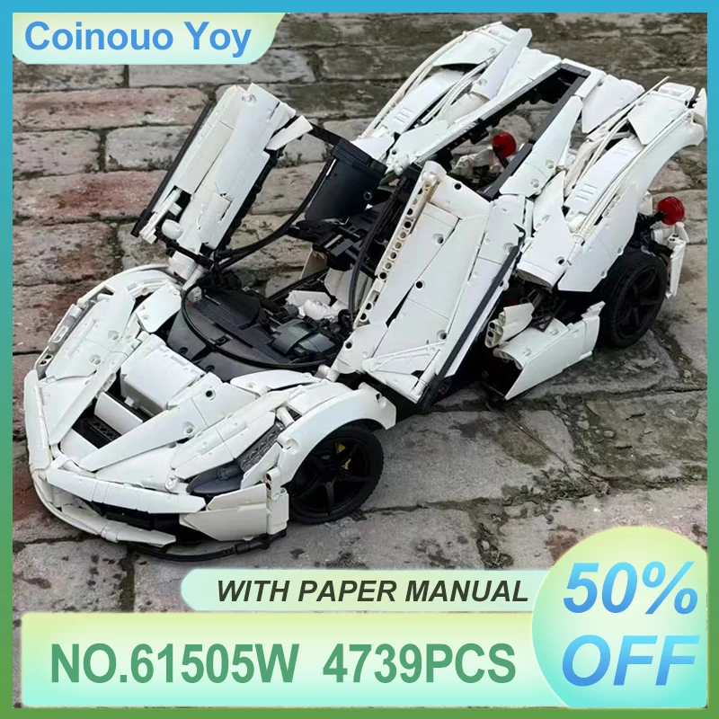 

Limited Edition CADA 61505 Technical Super Sprots Car Model Building Block Brick DIY Puzzle DIY Toys Assembly Christmas Gift Kid