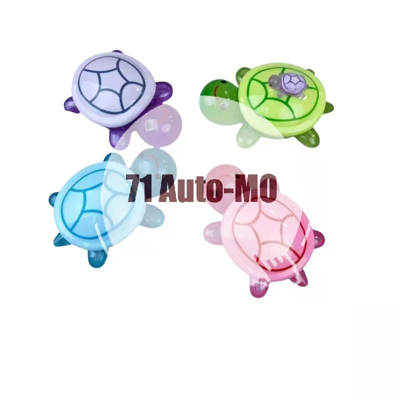 Luminous Green Turtle Fun Toy 17CM Openable Storage Shell Glowing Design BPA-Free Plaything for Toddlers Play