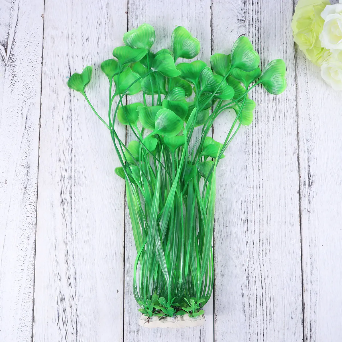 

Artificial Aquarium Plants Safe Plastic Fish Tank Grass Lifelike Green Water Grass Ornament for Aquarium Fish Tank Landscaping