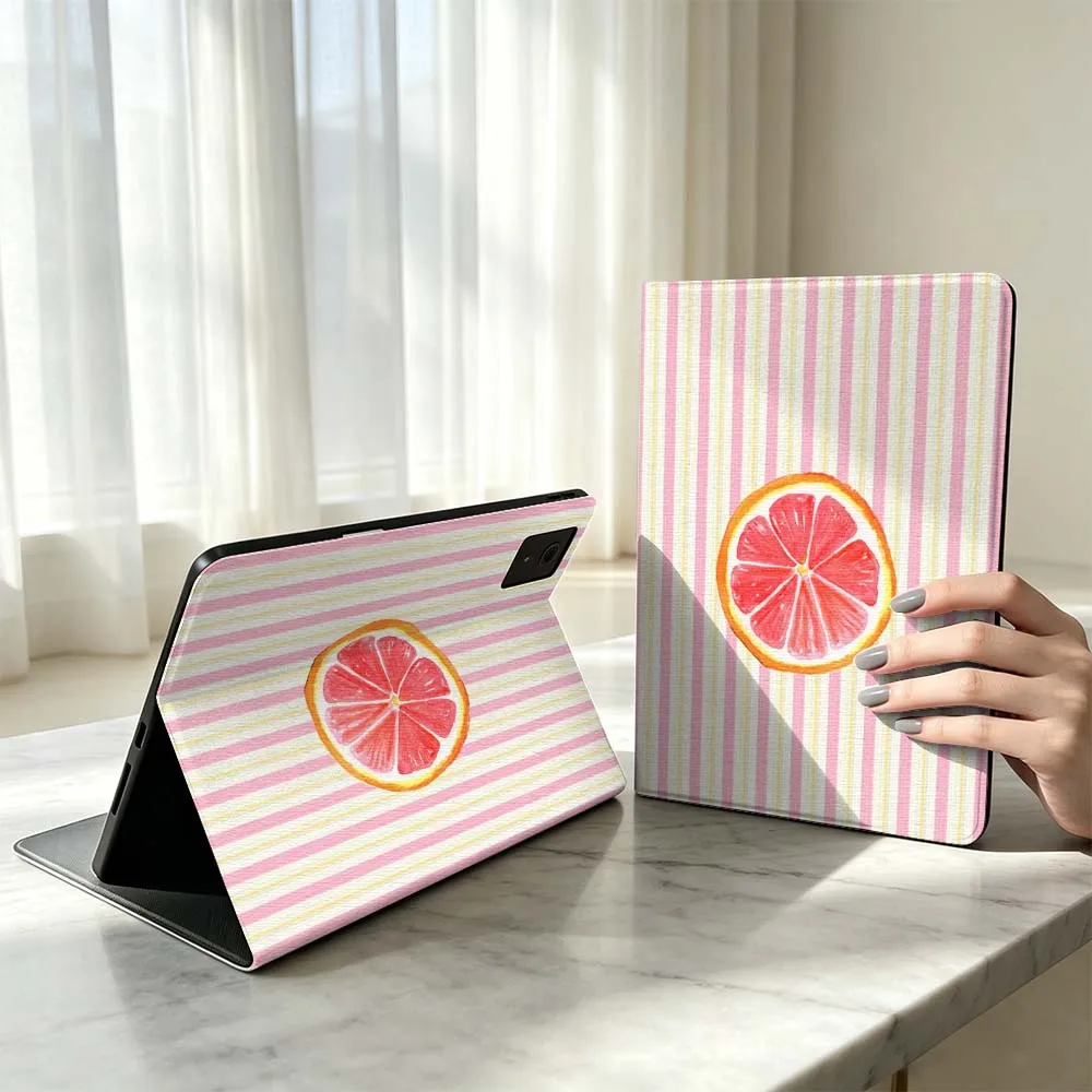 Lemon Orange Art For Lenovo Xiaoxin Pad Pro Tab P12 P11 11 11.2 11.5 10.6 inch K10 M10 Plus Tablet Case Soft