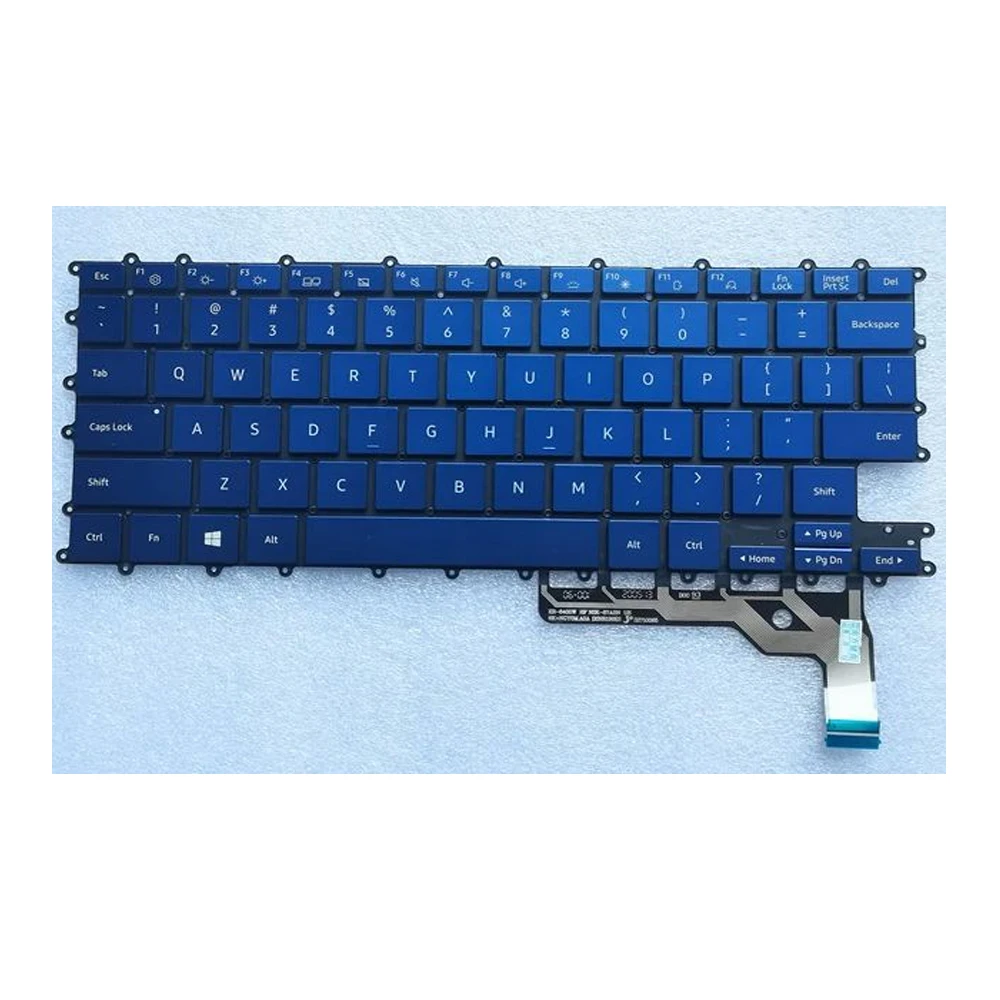 XIN-Korean-US-UK layout Backlit Laptop Keyboard For Samsung NP930QCG 930QCG Korea US UK BA59-04427B NSK-87ABN