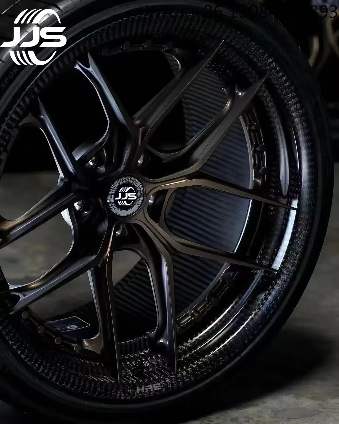 17-26 Inch Pure Black Multi PCD Forged Passenger Car Wheels Fashion Universal Automotive Custom Modification Hub Parts