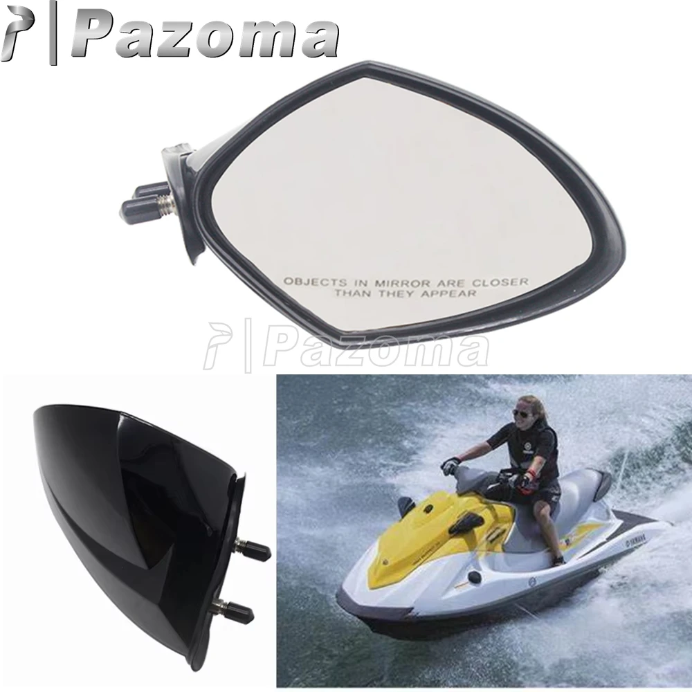 

Motorboat Mirrors Side Rearview Mirror For Yamaha WaveRunner Mirrors VX110 Deluxe 05-09 VX110 Sport 05-06 VX110 Cruiser 07-09