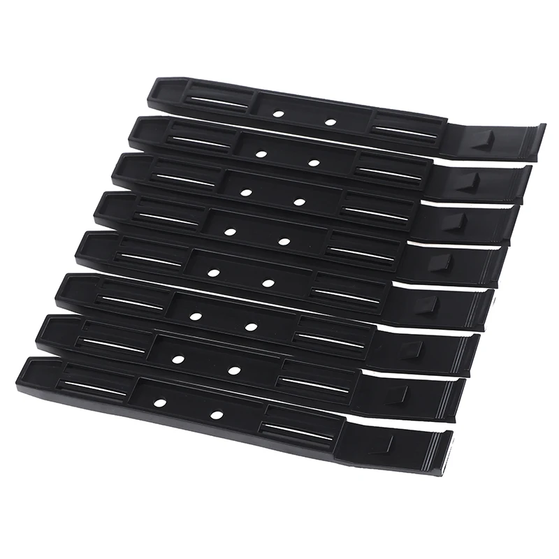 4Pair Black Chassis Hard Drive Mounting Desktop Hard Disk Bracket Computer Cooler Mounting Rail HDD Shelf Slider