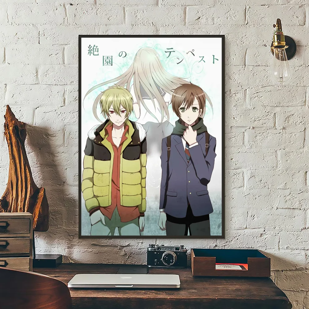 Blast Of Tempest Movie Sticky Posters Whitepaper Sticker DIY Room Bar Cafe Posters Wall Stickers