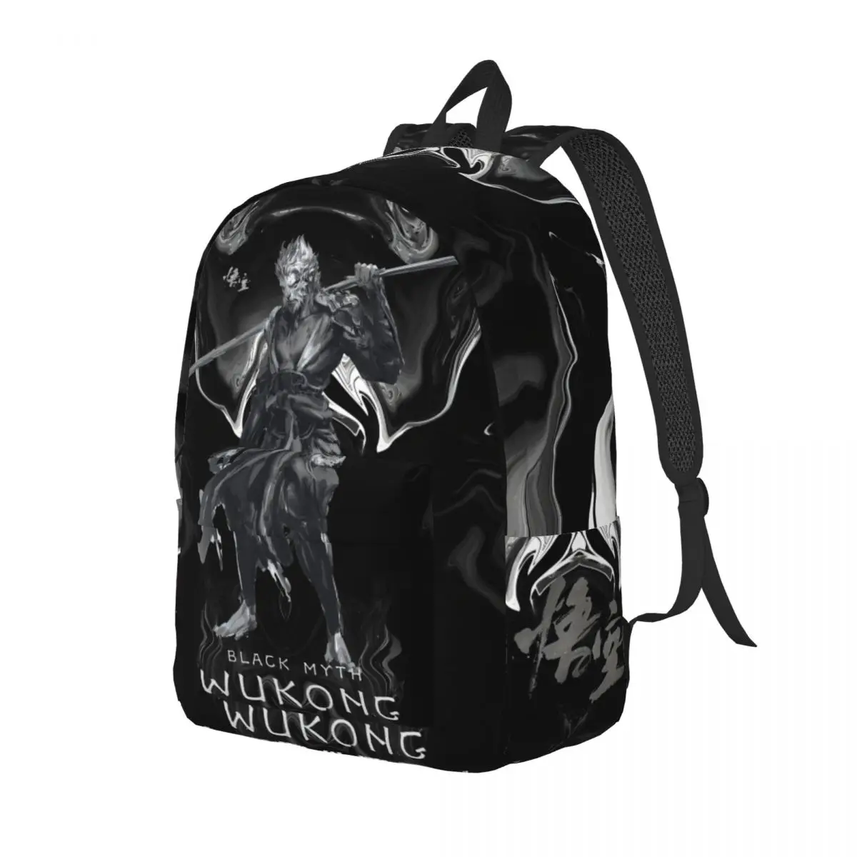 Lightweight 2024 The Most Popular Game Handbag For Work Office Multi Compartment Black Myth WuKong Girl Kid Bookbag For Gifts