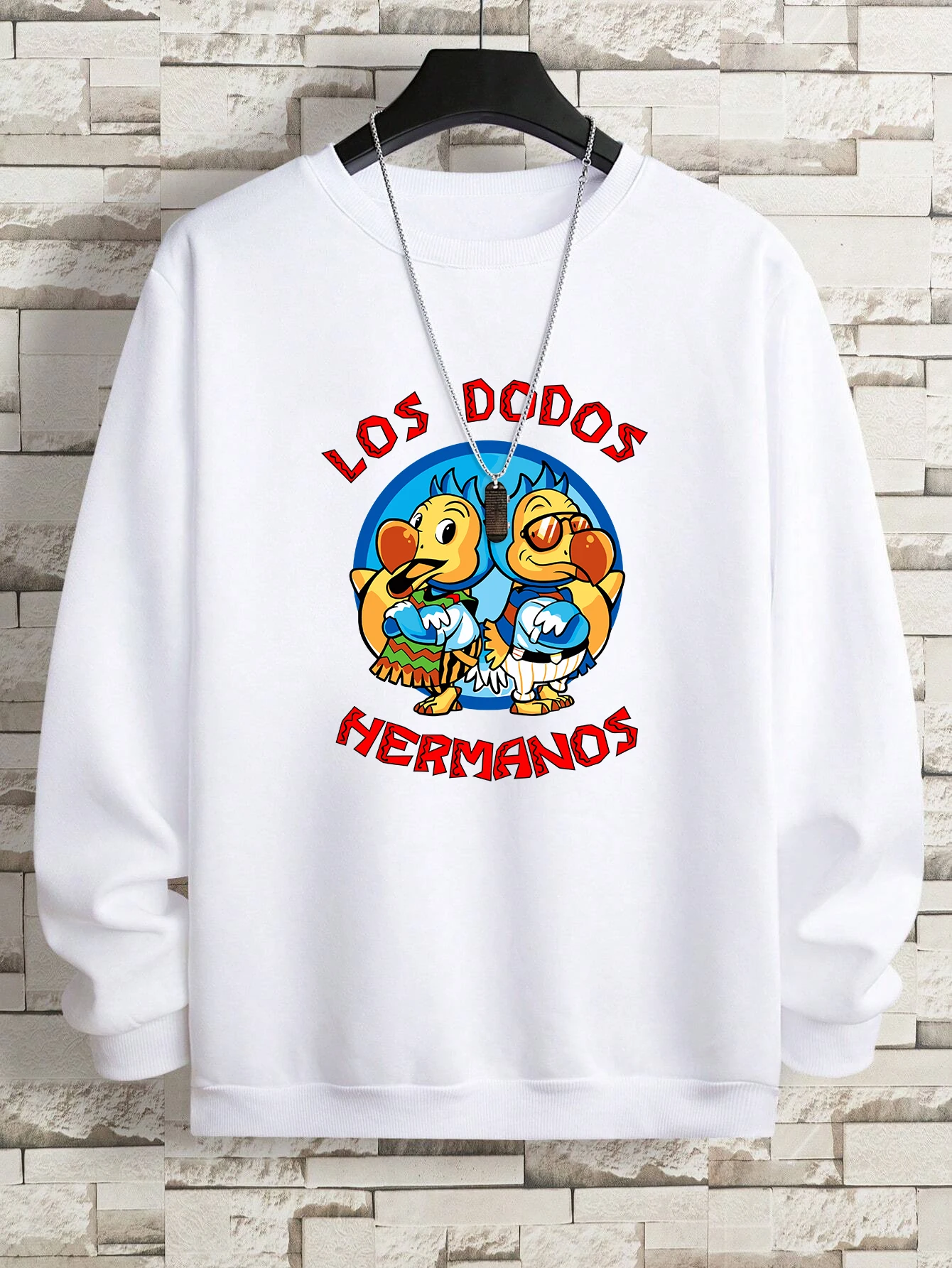 Los Pollos Hermanos Printing Men Hoodie Fleece Warm Breathable Crewneck Sweatshirt Winter Comfortable Pullover Man Woman Clothes