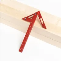 Center Finder Woodworking Square 45/90 Degree Right Angle Line Gauge Aluminum Center Scribe Carpenter Ruler Wood Measuring Tool
